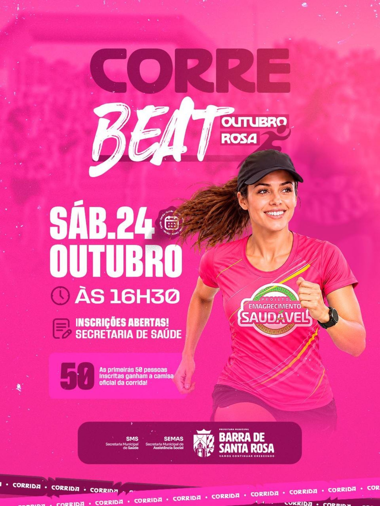 CORRE BEAT OUTUBRO ROSA