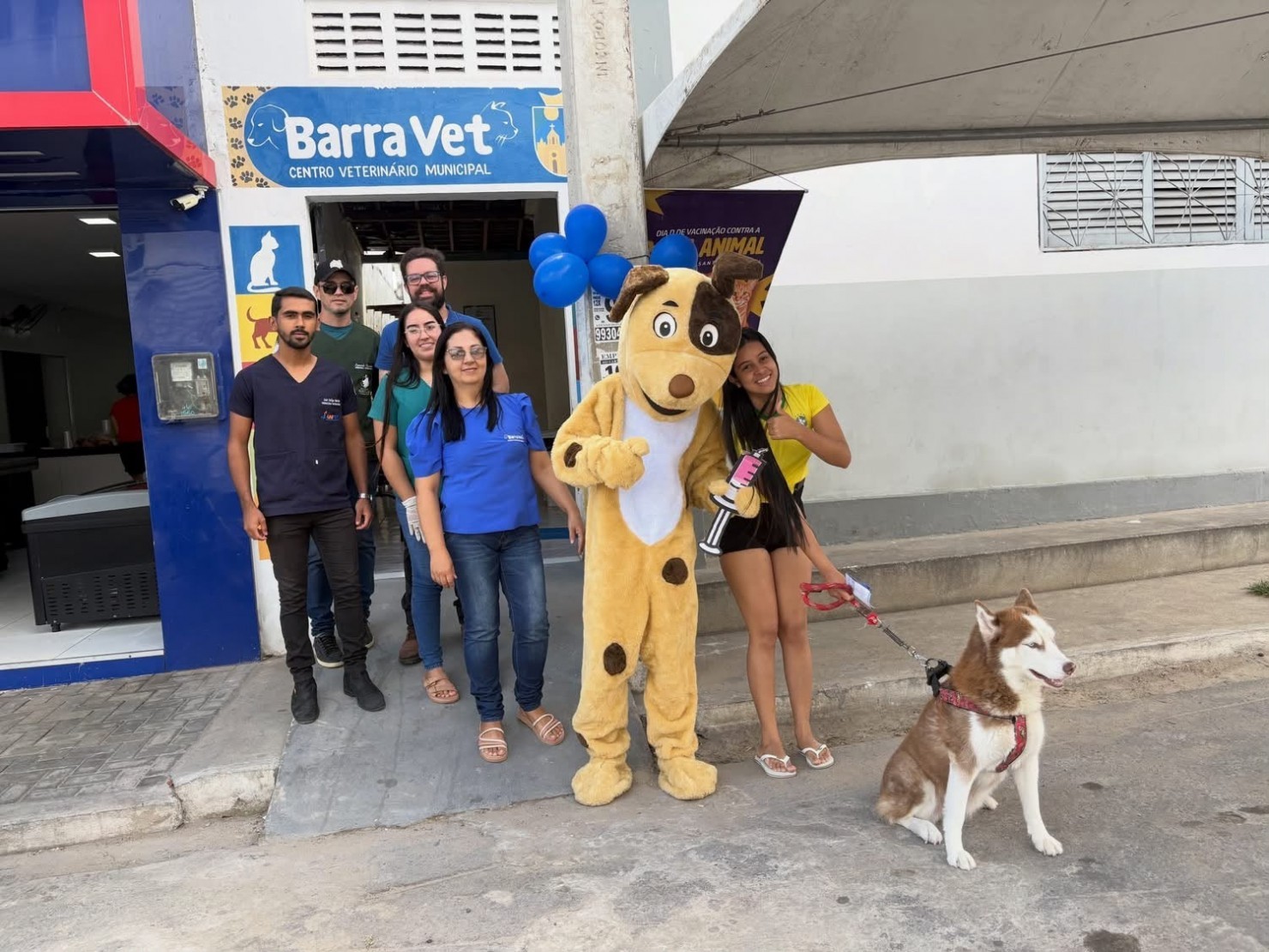 🐾💛 Dia D da Vacinação Antirrábica foi um sucesso!